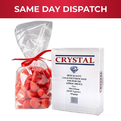 Crystal clear strong plastic - clear,