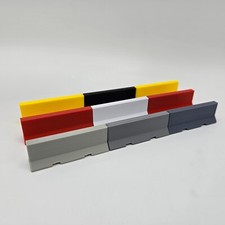1/43.5 Scale Jersey Barriers "Various Colours" O Gauge