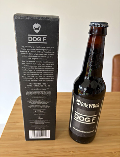 Brewdog dog 10th anniversary - dog,
