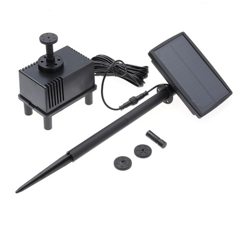 Solar panel water fountain - panel,
