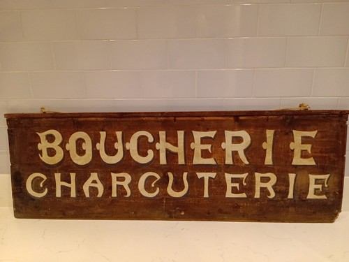 Antique french sign - antique,