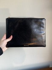 Whistles Shiny Croc Leather