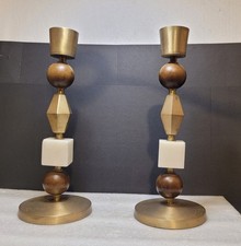 Modern Home Design Brass Wood