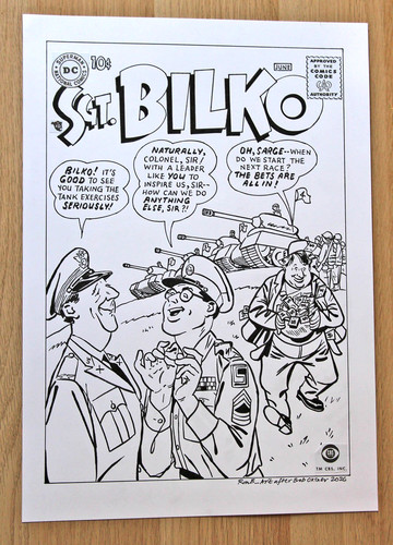 Sgt bilko comic art - -,