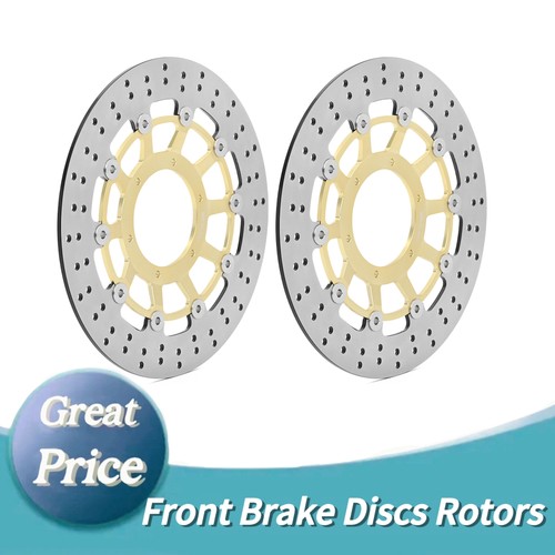Round front brake discs - front,
