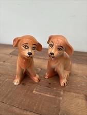 Dog Ornaments Vintage Made In