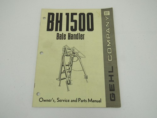 Gehl b1500 bale handler - gehl,