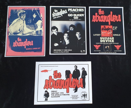 The stranglers poster set 4 - stranglers,