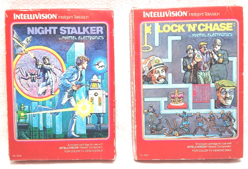 Mattel intellivision games - mattel,