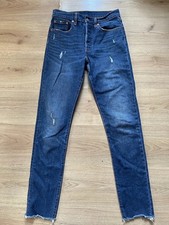 LEVI STRAUSS 501 Ladies Blue High Rise Skinny Jeans W27 L32