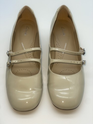 Ladies ivory patent leather - ladies,