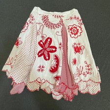 Mim Pi Kids Girls White Red