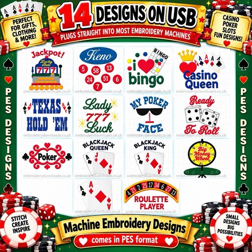 Casino pes designs usb - 14,