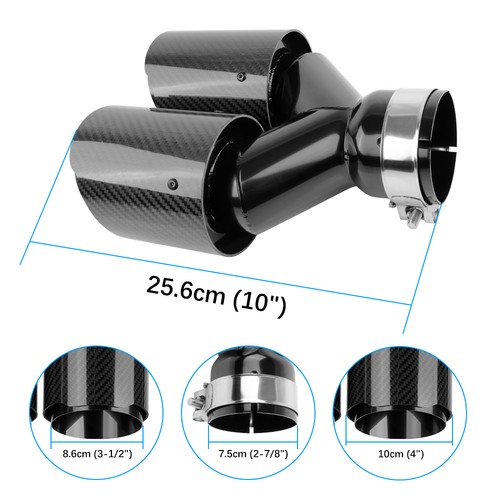 Carbon fiber dual - 4",