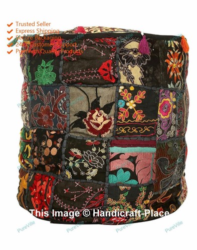 Pouf ottoman ethnic indian - pouf,