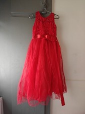 Girls Beautiful Red Long