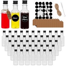 Mini Alcohol Bottles 50ml 48