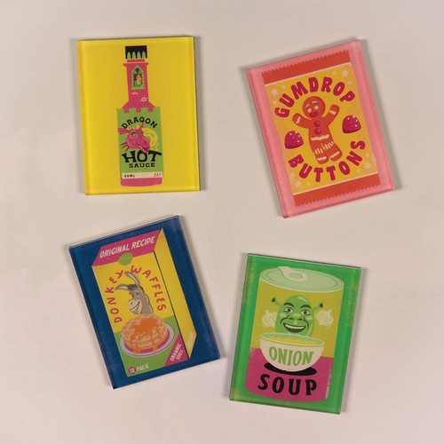 Shrek set fridge magnets - set,