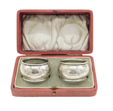 Boxed Pair of Sterling Silver