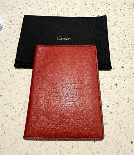 Cartier leather passport - cartier,