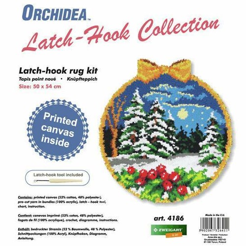 Winter bauble printed - bauble, latch