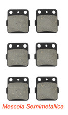 Semimet Yamaha 350 YFM R RAPTOR 2004-2013 Front + Rear Brake Pads