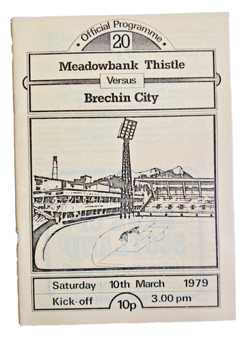 Meadowbank thistle v - thistle,