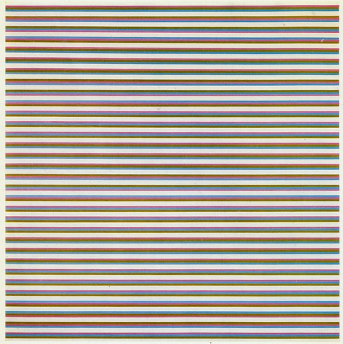 Rise bridget riley print in - rise,