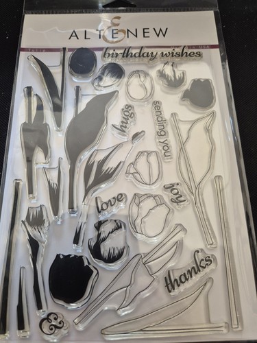 Altenew tulip stamps - altenew,