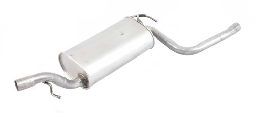Centre exhaust pipe silencer - centre,
