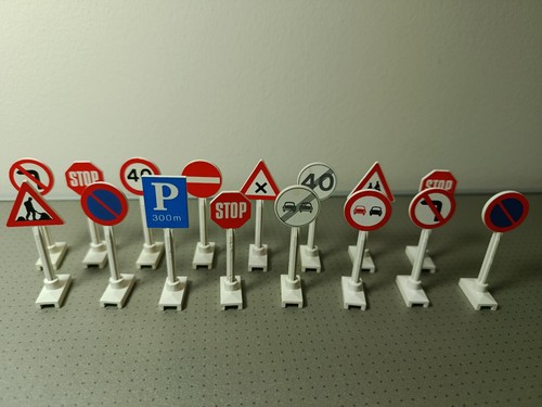 Lego classic town road signs - lego,