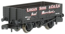 N Gauge 9ft 5 plank open wagon