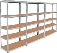 Heavy Duty 5 Tier Silver
