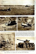 Old Vintage Print 1951 War