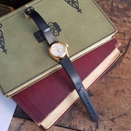 18k gold rolex oyster - 18k,