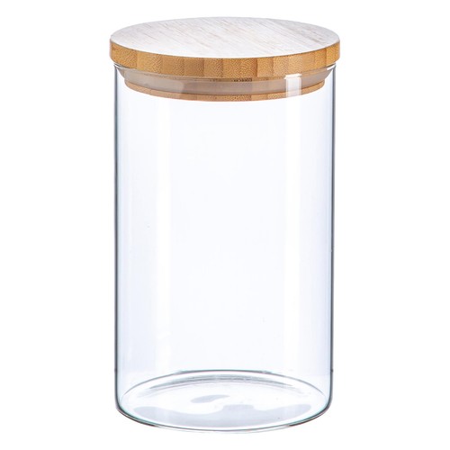 Glass storage jar with - jar,