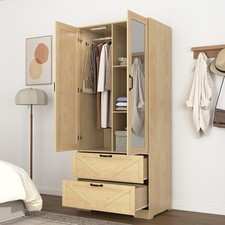 2 Doors Freestanding Wardrobe