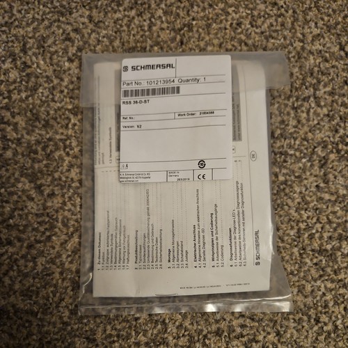 Schmersal rss36 safety - rss36-d-st,