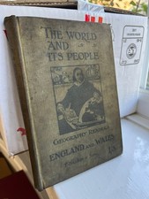 Antique School Geography Book