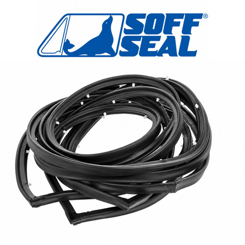 Door weatherstrip pair - pair, for