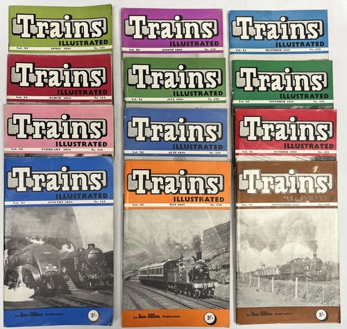 Trains illustrated magazine - trains,