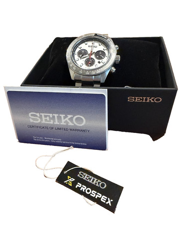 Seiko speedtimer silver men - silver, men's