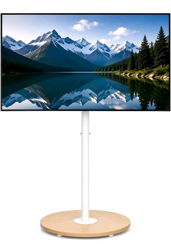 Unho white floor - floor, tv