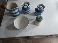 5 Pieces of Vintage T.G.Green Cornish Ware