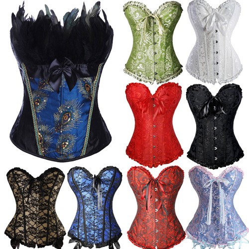 Women black overbust boned - women,
