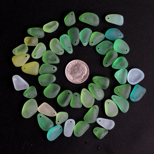 Small pieces top drilled - small,