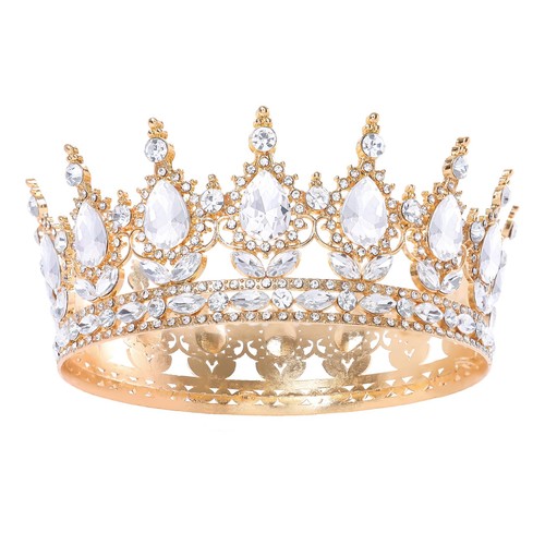 Gold queen crown - queen, women
