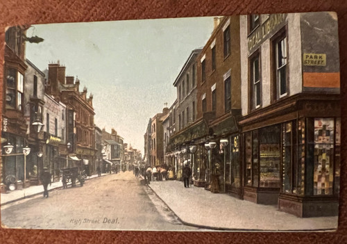 Antique postcard deal kent - postcard,