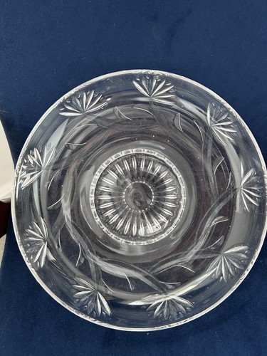 Stuart crystal large heavy - crystal, cut
