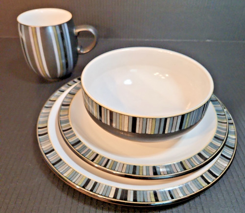 Denby jet stripes place - denby,